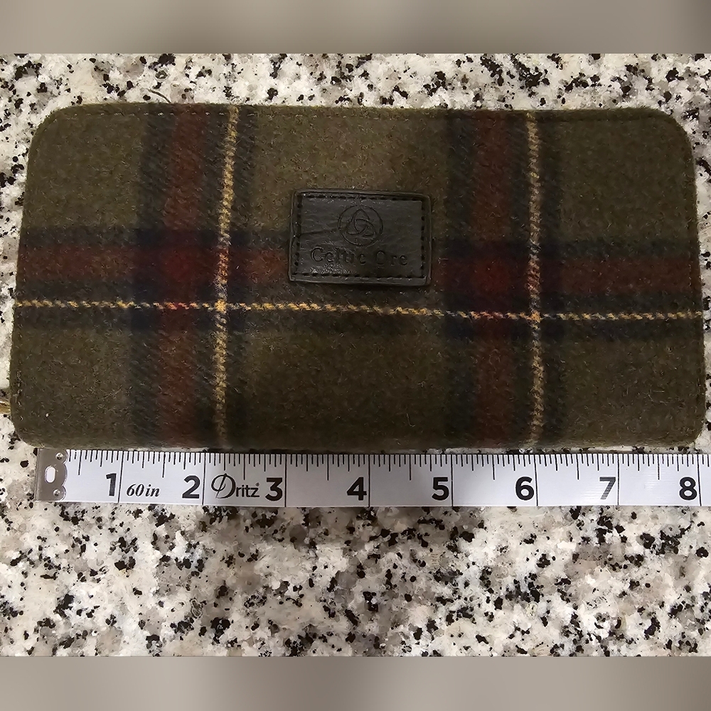Tartan colors wallet